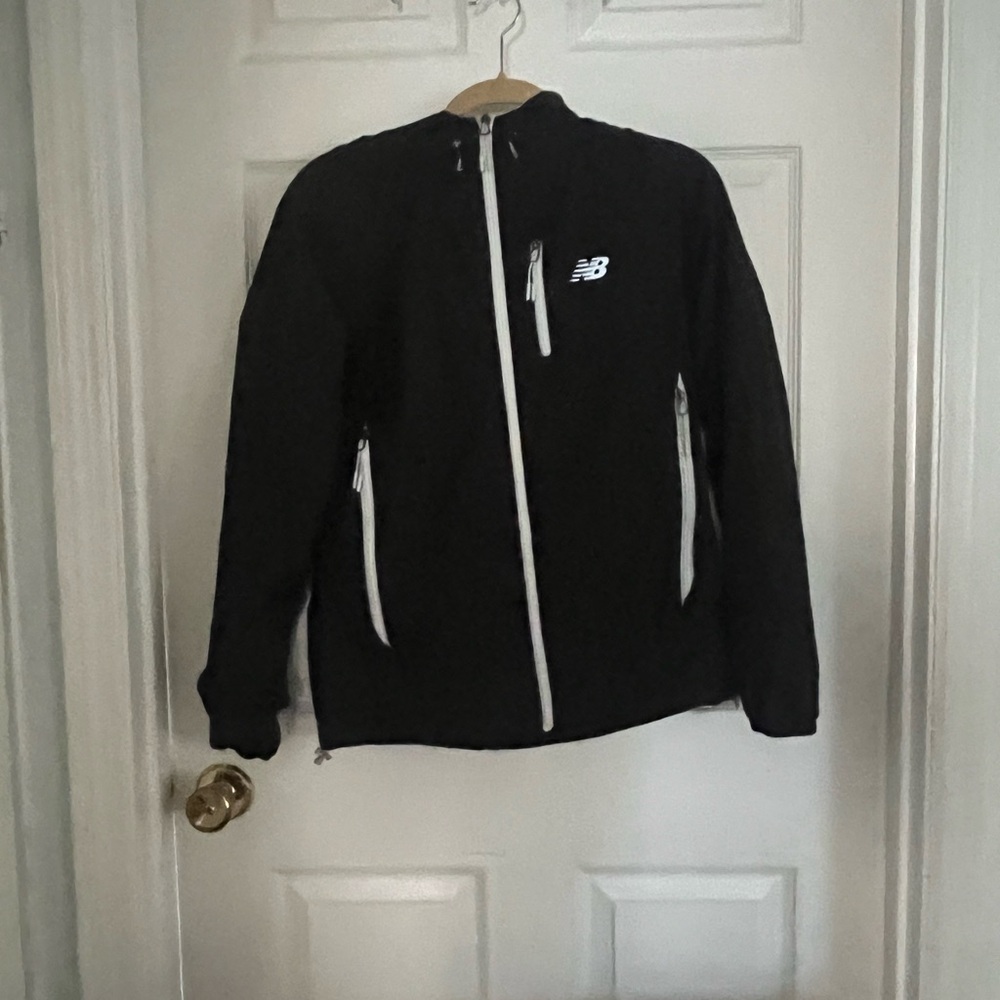 New Balance Black and White Performance Jacket